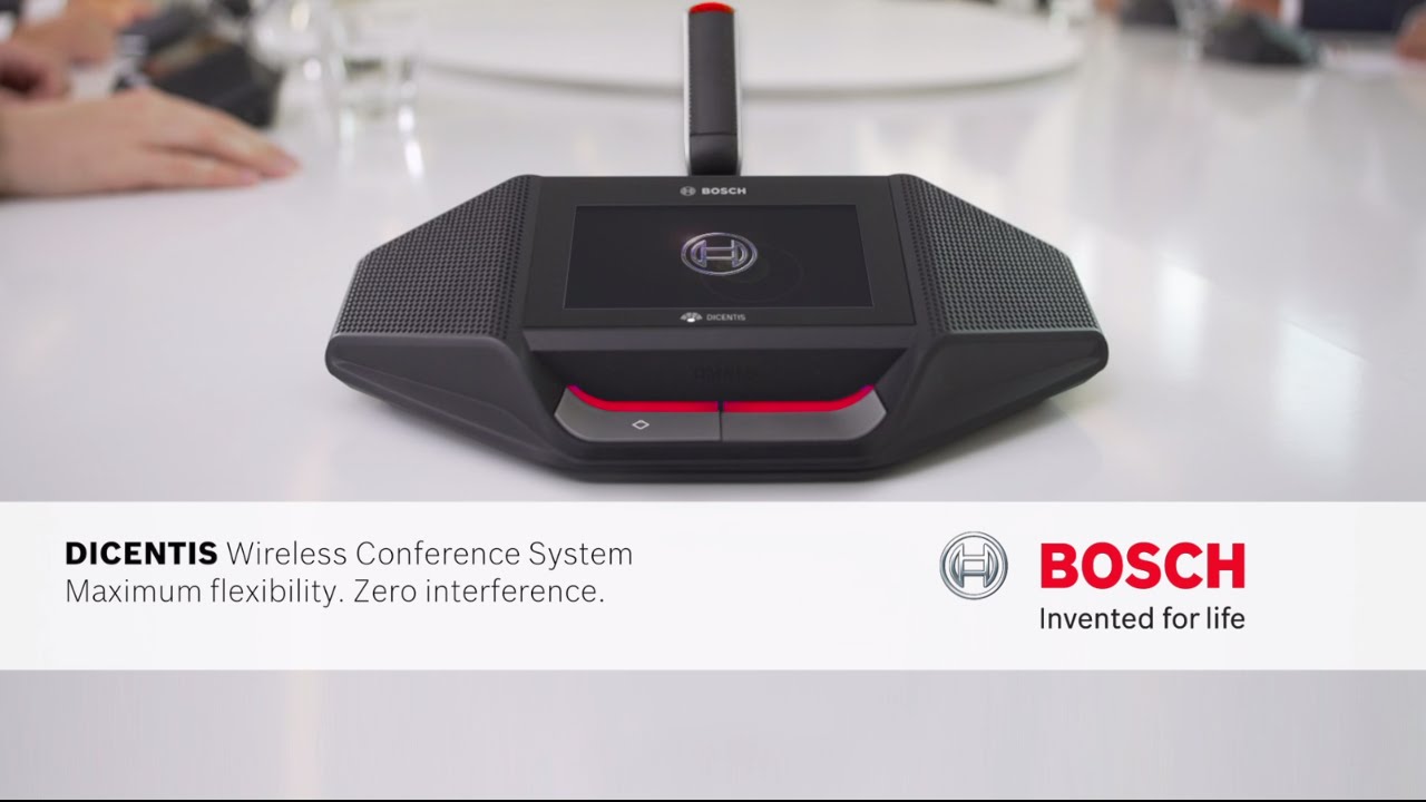 Bosch Security - DICENTIS wireless