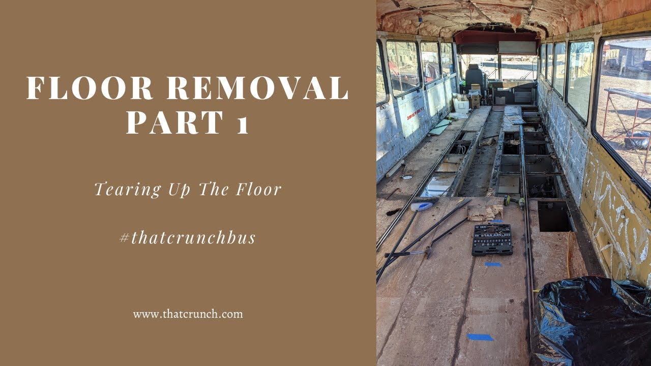 MCI 9 Bus Conversion: Floor Removal Part 1