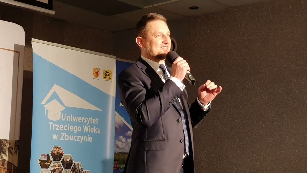 10 lat Uniwersytetu Trzeciego Wieku w Zbuczynie - Adam Tarkowski były dyrektor GOK w Zbuczynie