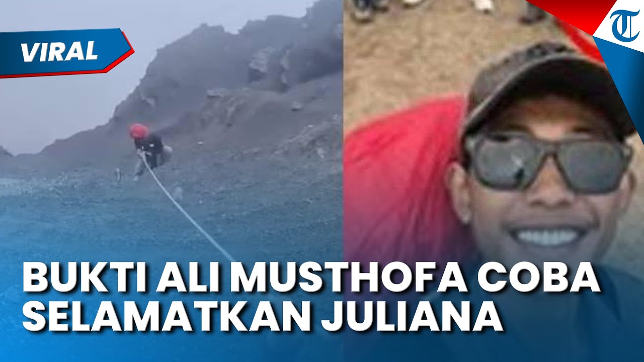 BUKTI ALI MUSTHOFA Coba Selamatkan Juliana Marins, Berani Turun Jurang Sampai 100 Meter