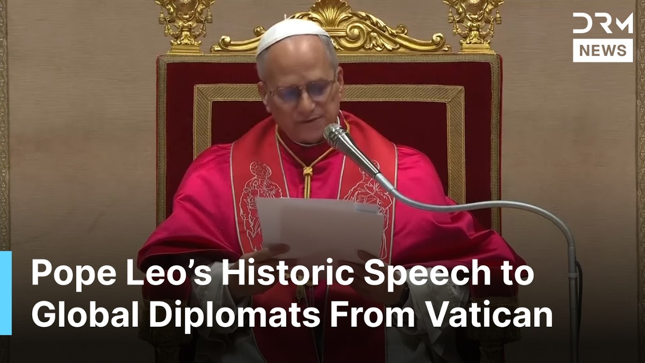 FULL CEREMONY: Pope Leo Delivers First State of the World Address to Envoys From 184 Nations | AK1G