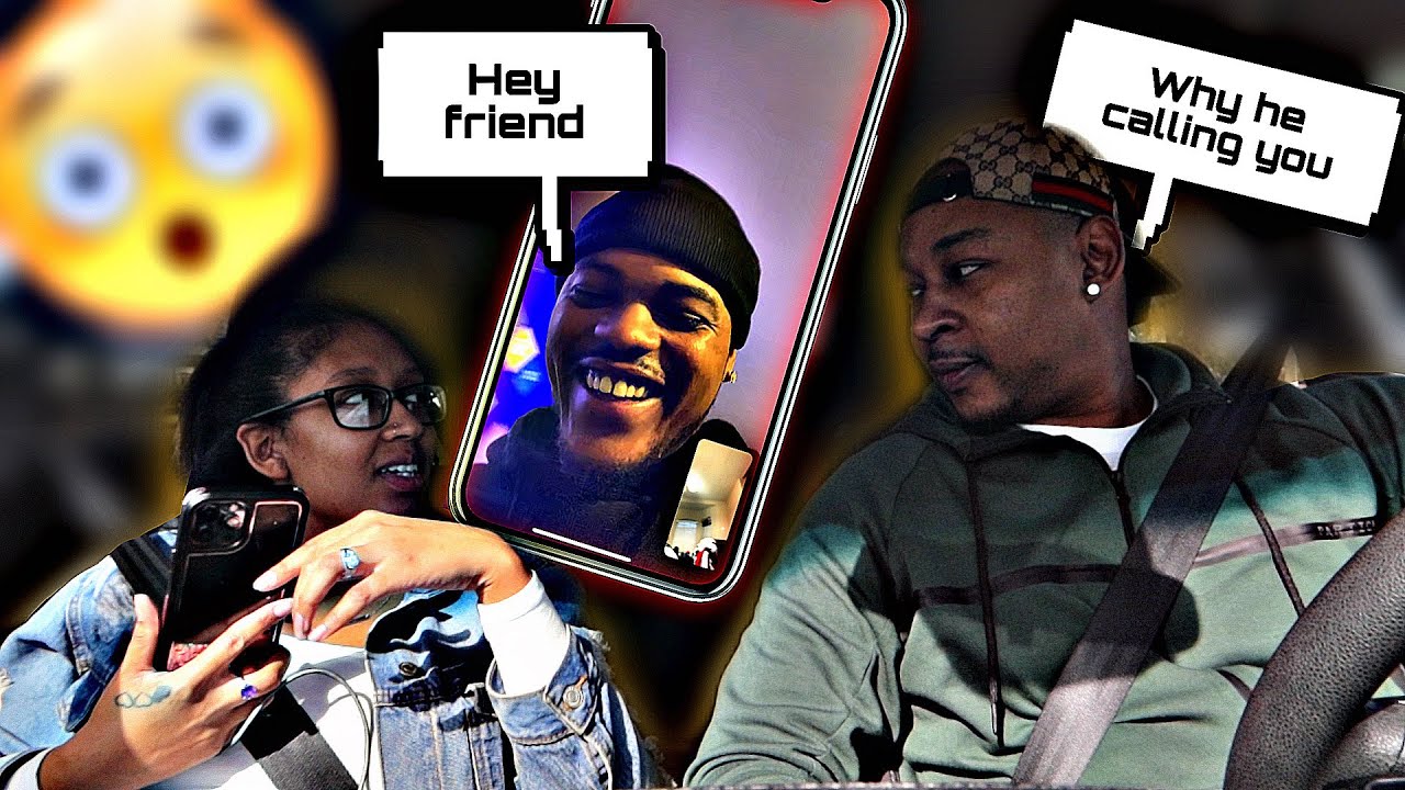 CAUGHT ON THE PHONE WITH MY HUSBAND FRIEND... *HE WENT OFF*