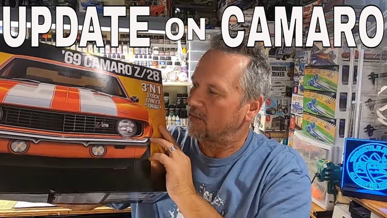 Revell BIG 1/12 Scale 69 Camaro Update
