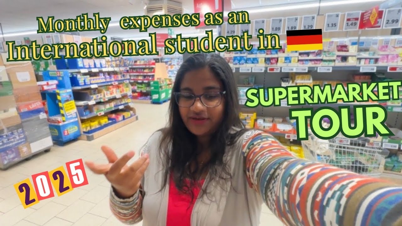 🤑 Cost of Living in Schmalkalden, Germany 2025 | 🛒 Supermarket Tour & Student Expenses 🇩🇪✨