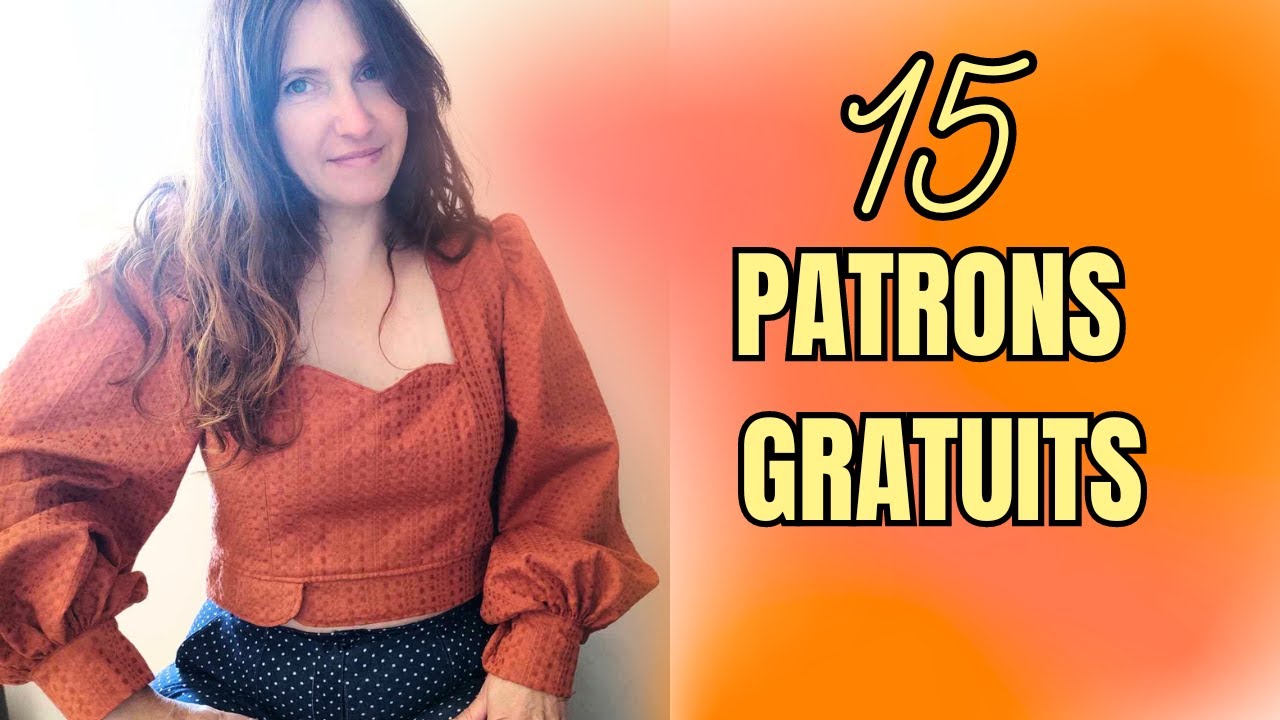 15 Patrons gratuits!! Couture d'automne.