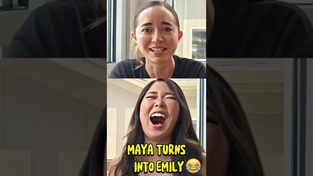 Майя отлично пародирует Эмили 😂💅 