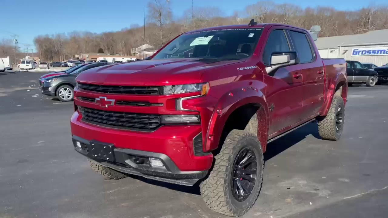 Black Widow 2021 Chevrolet Silverado 1500 upfitted by SCA Performance