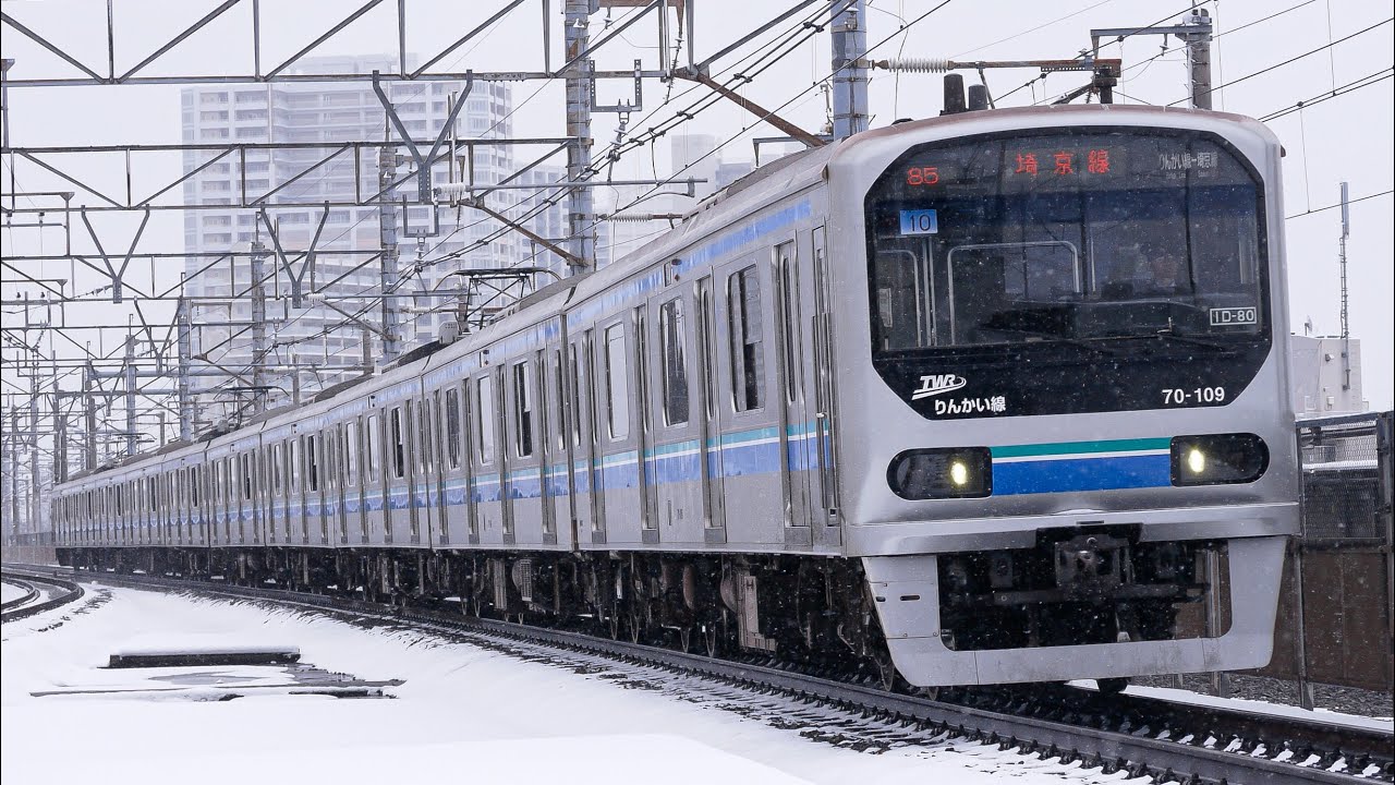 1185K   70−000形ﾄﾘz10   中浦和入線