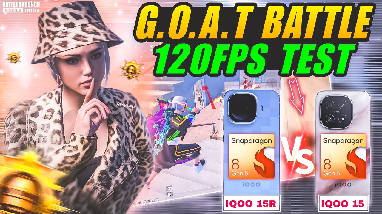 🔥Don’t Buy Before Watching! iQOO 15R vs iQOO 15 BGMI FPS Test ⚠️