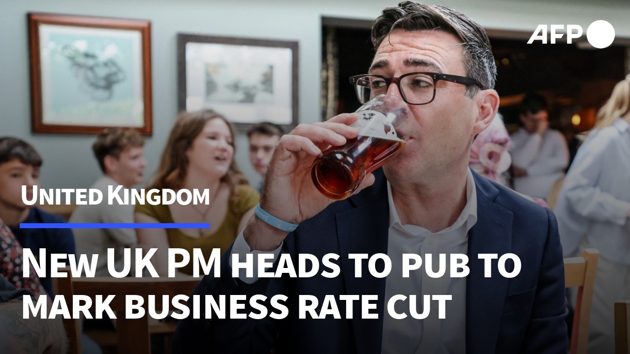 &lsquo;The cavalry is coming&rsquo;: new UK PM Burnham announces tax cut for struggling pubs | AFP