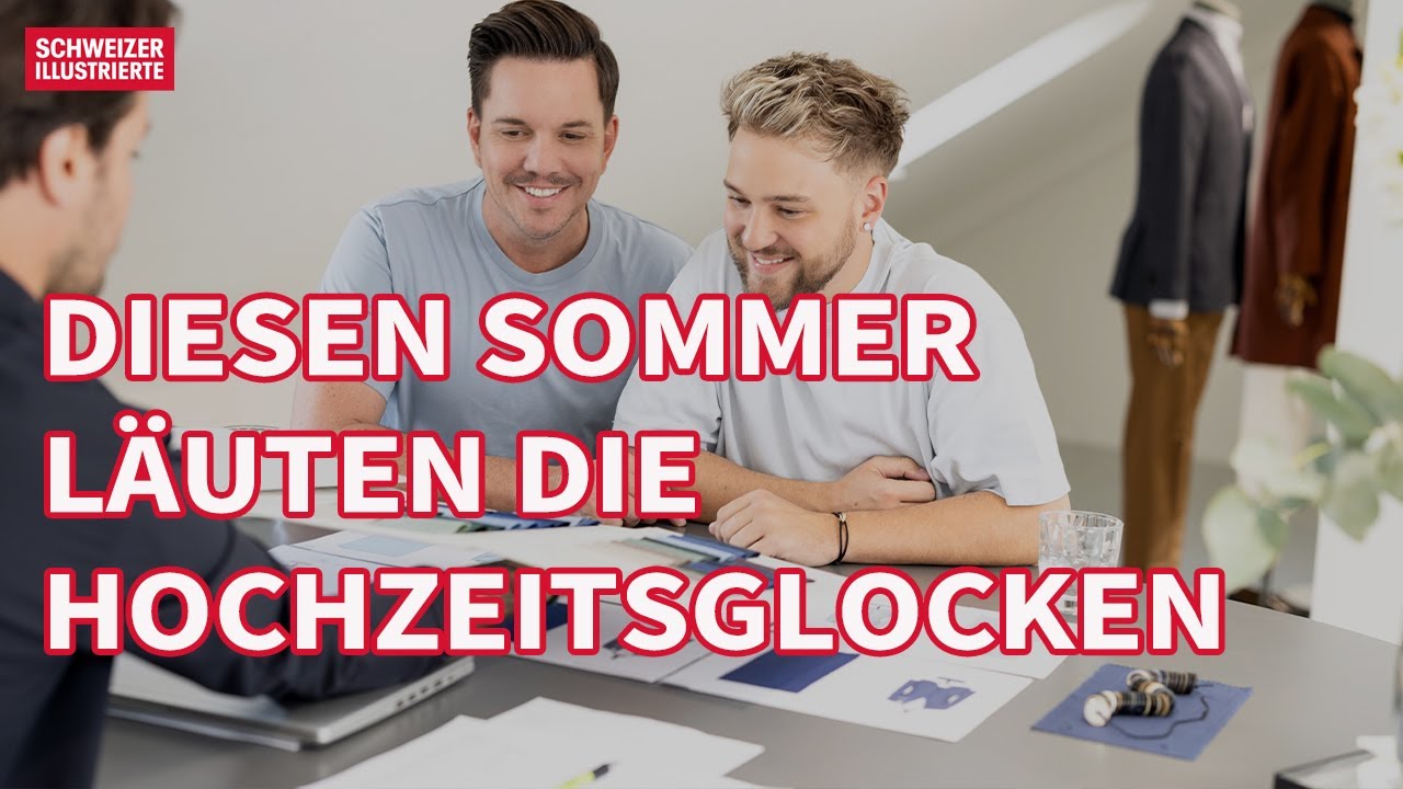 Sven Epiney und Michael Graber geben sich diesen Sommer das Ja-Wort