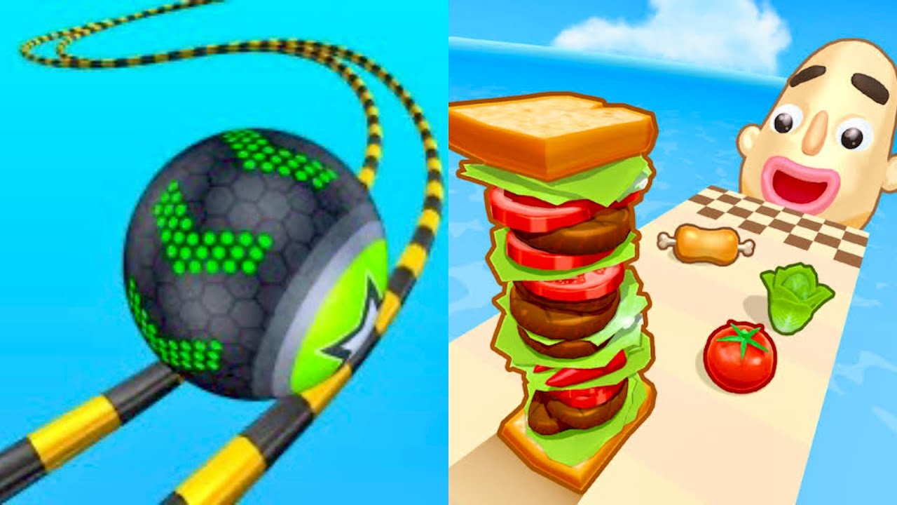 GOING BALLS SUPER SPEEDRUN, HARD LEVEL SECTIONS, PORTAL RUN