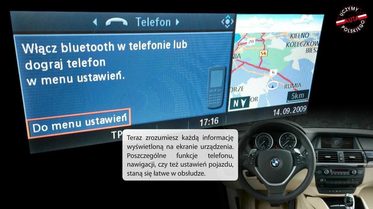 BMW PROFFESSIONAL POLSKIE MENU POLSKI LEKTOR
