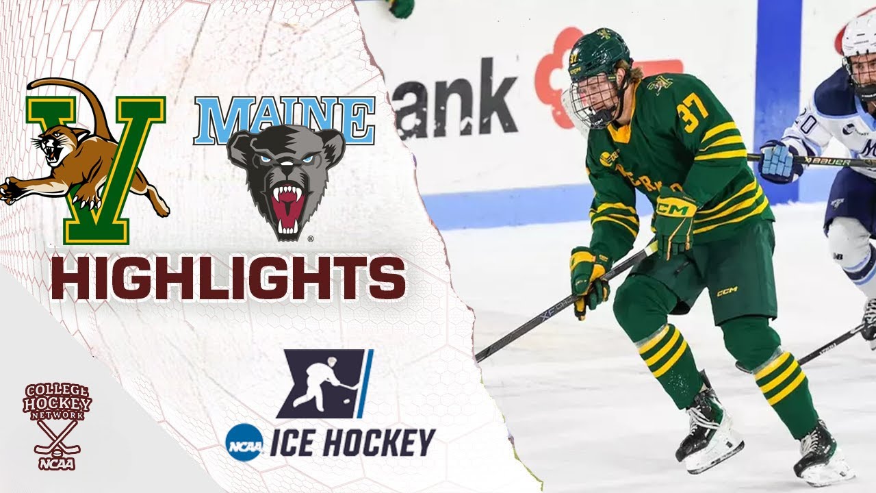 Vermont vs  Maine | NCAA Hockey Highlights | November 14, 2025