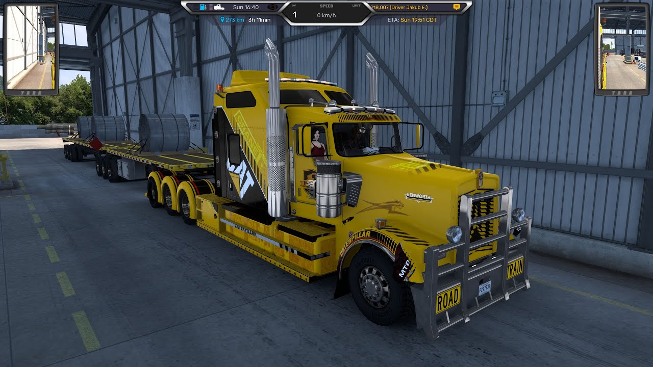 KENWORTH W900 - METAL COIL 36 TONNES