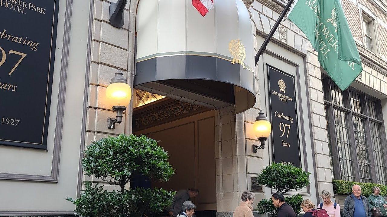 The Mayflower Park hotel in Seattle, Washington.  A perfect place to stay before or after a cruise.