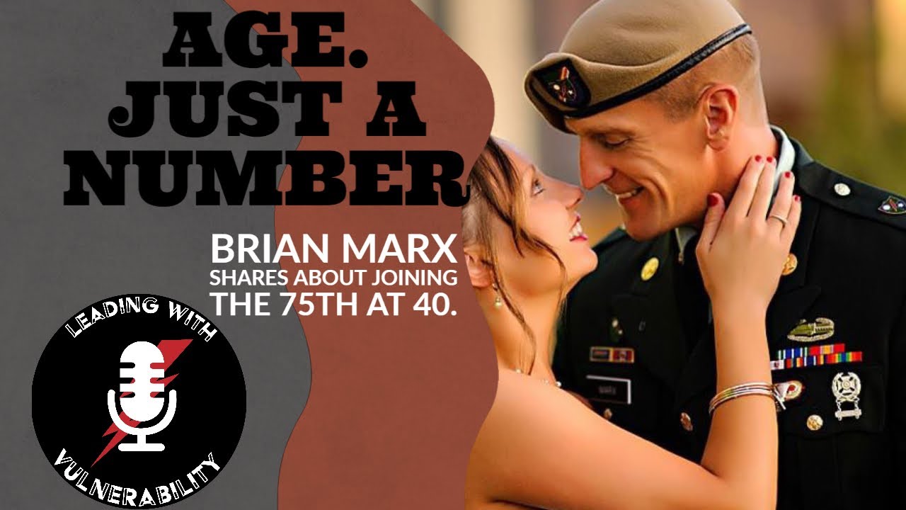 Age is just a number. Brian Marx shares his story about joining the Army at 40 years old.