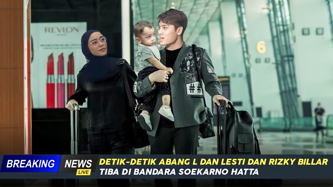 Baru Saja!! Pulang Umroh, Abang L Dan Lesti Dan Rizky Billar Hari Ini Tiba Di Bandara Soekarno Hatta