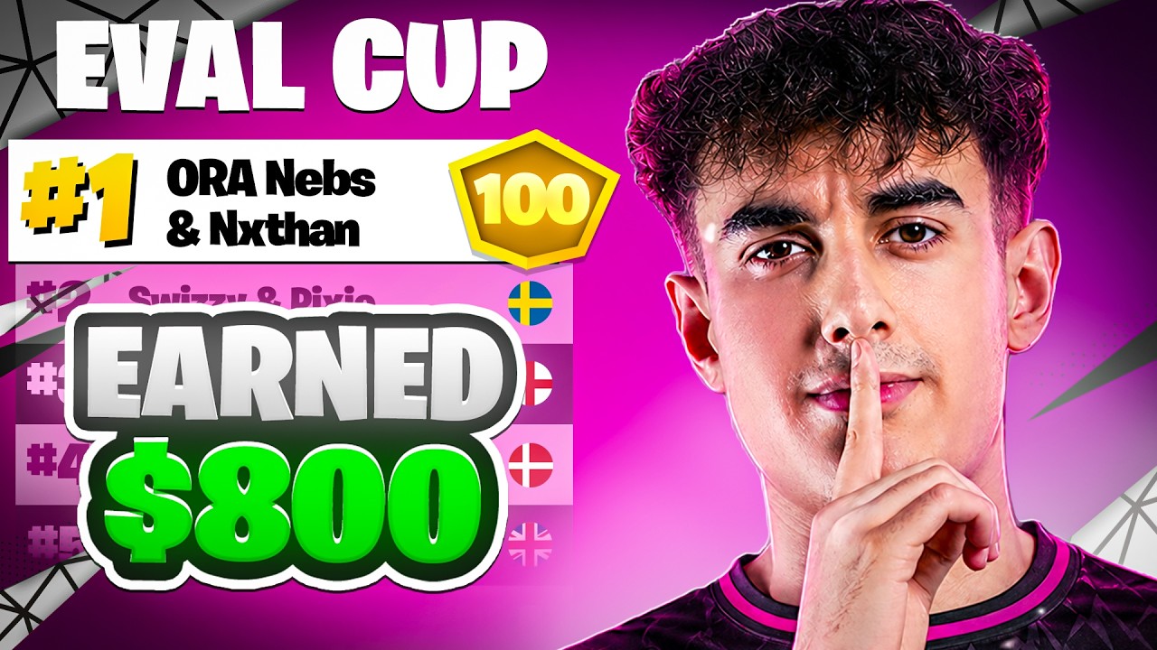 1ST PLACE DUO CASH CUP... 🏆 ($800) w/ Nxthan | Nebs