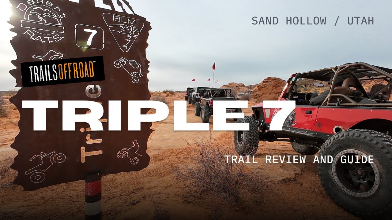 Triple 7 Offroad Trail near Sand Hollow Utah
