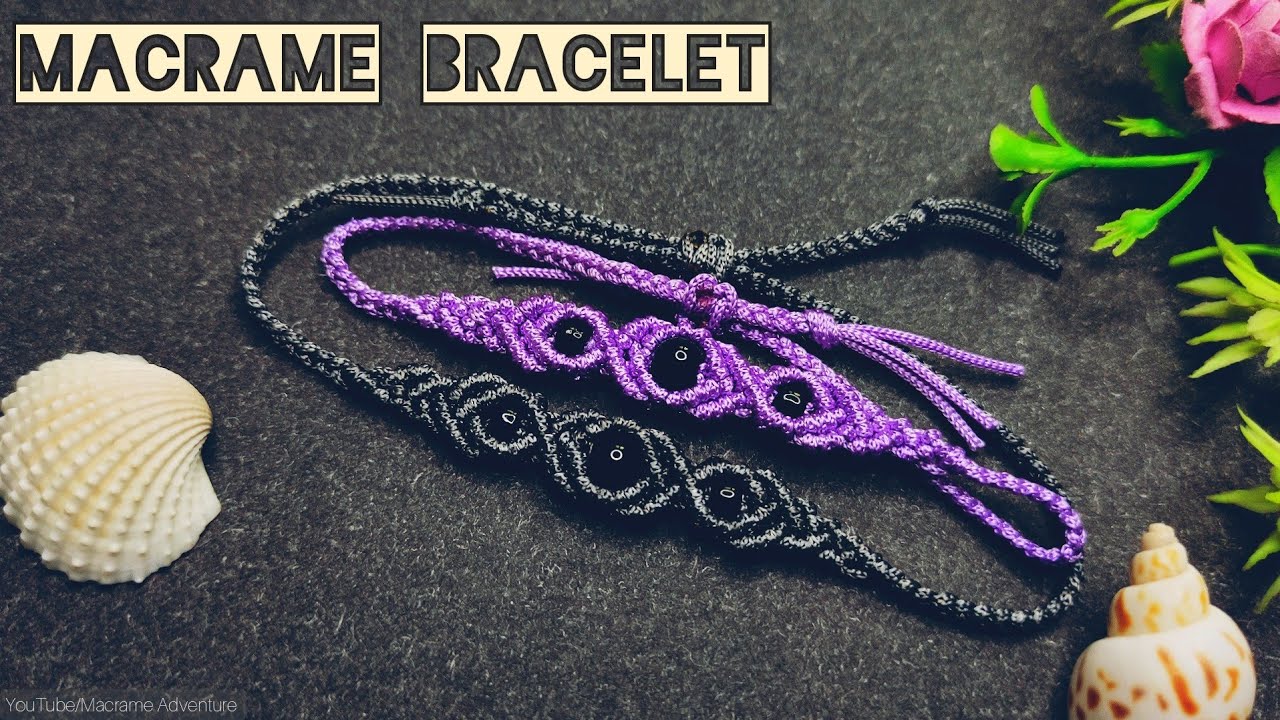 DIY Handmade Macrame bracelet | Friendship bracelet making...