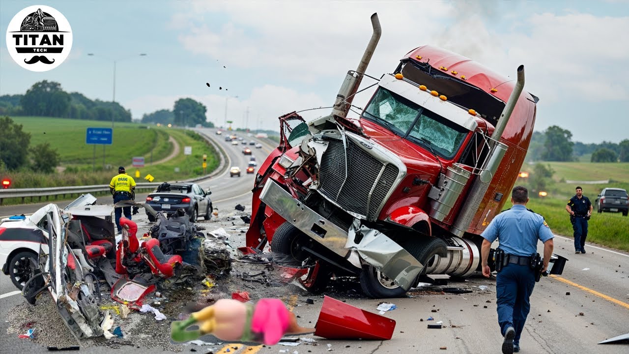 Dangerous Idiots Fastest Truck & Heavy Equipment Fails | Extreme Oversized Truck Transport #43