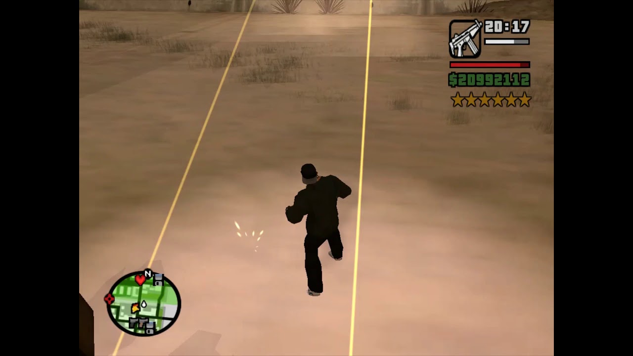 Gta San Andreas 6 Stars Rampage and Escape 1 Hour World Record