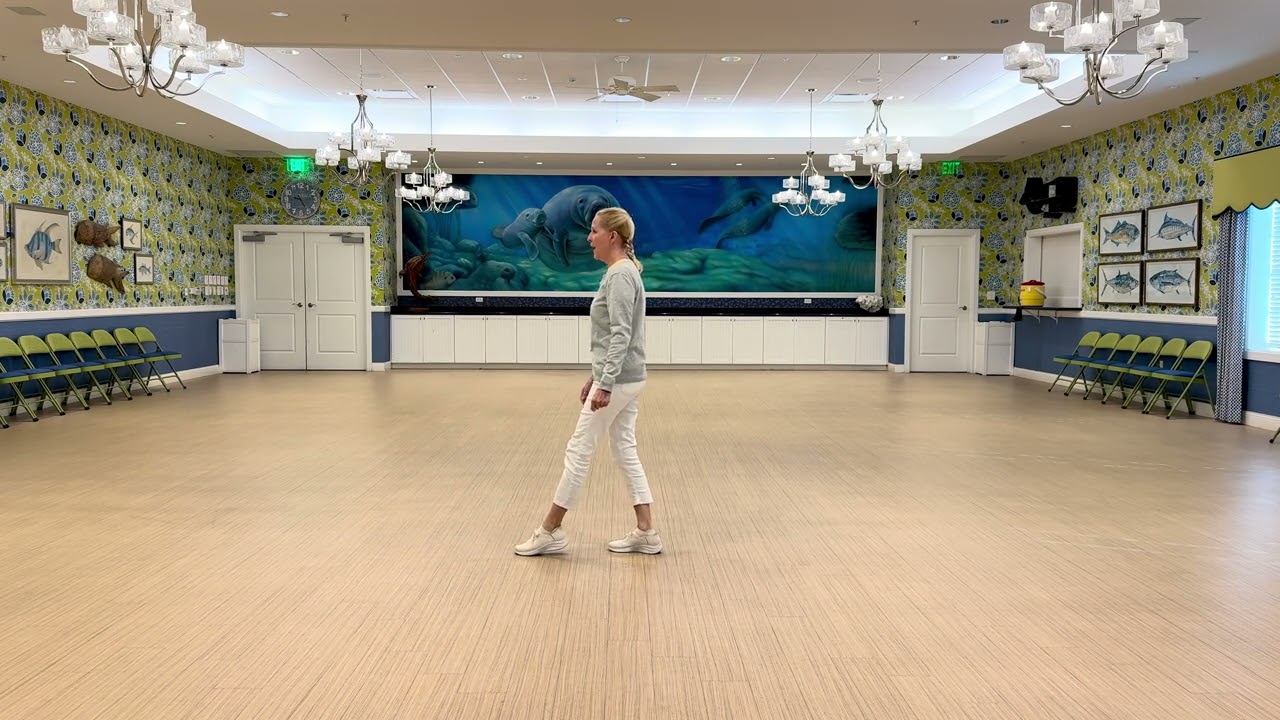 Tutorial of “Hangin’ with you” - Low intermediate line dance