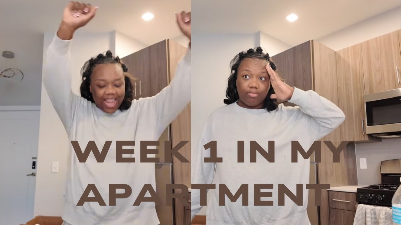 A Non-Aesthetic First Week in My New Apartment | Excited, Tired, & Grateful | YuzieMadison