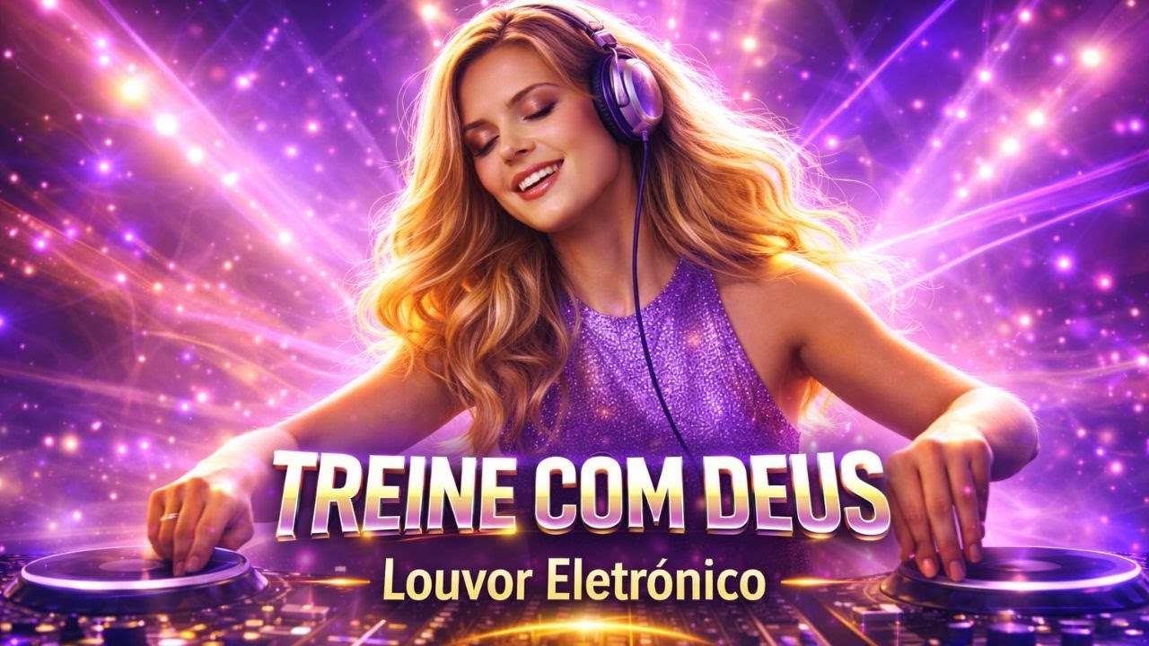 Treine Com Deus | Louvor Eletrônico EDM Worship | Fé e Foco