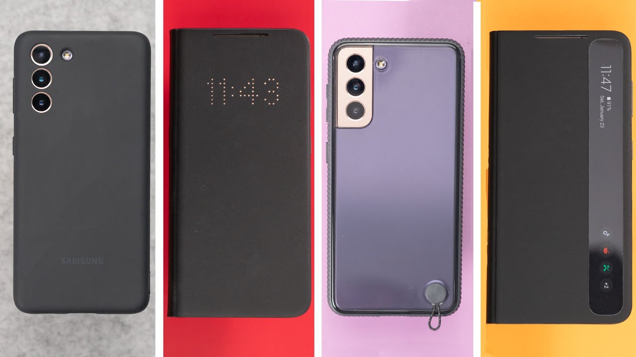 Galaxy S21 Official Cases Review! (Are they worth the money?)