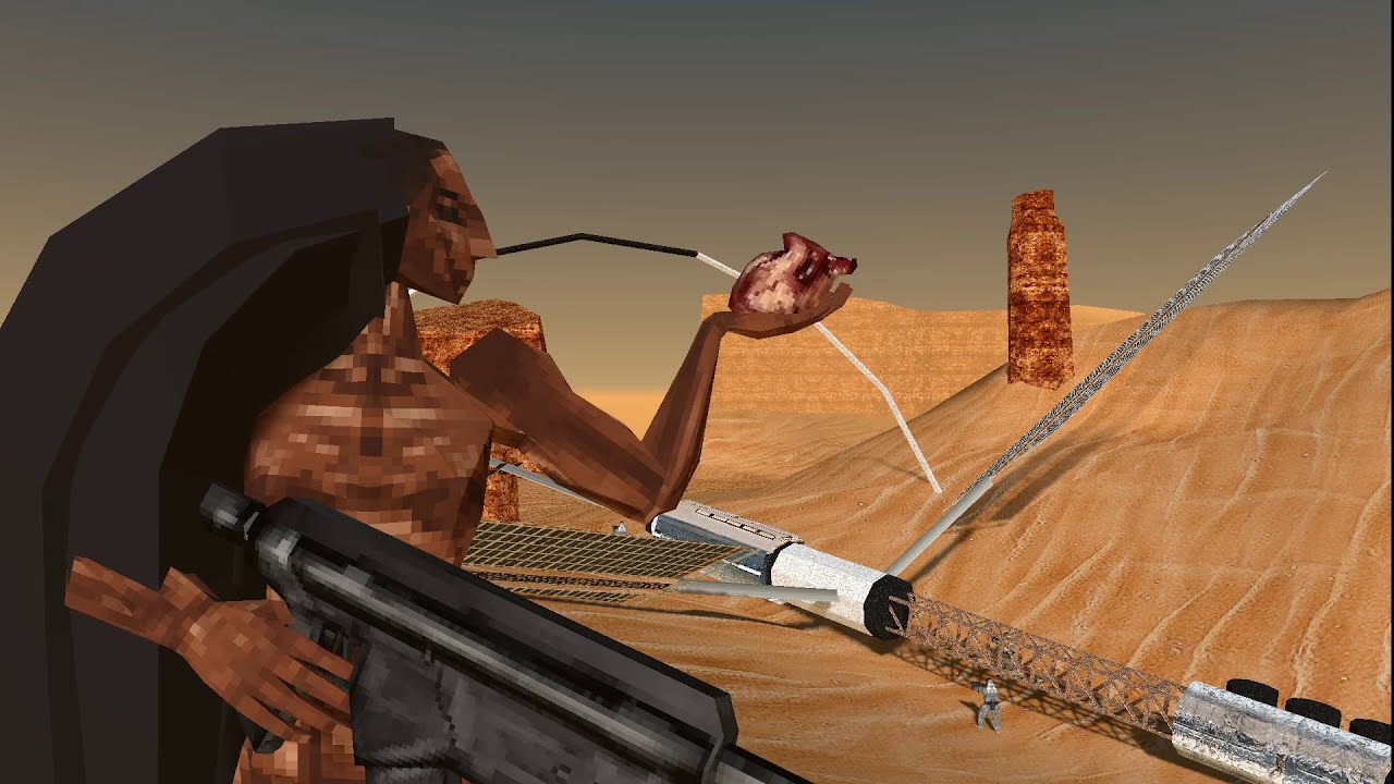 I Remade My Biopunk Rpg with PS1 Graphics - Thouest Thee Devlog 4