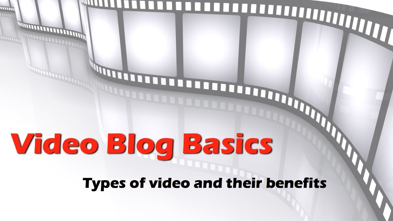 Video Blog Basics: Chris Garrett and Ben Eadie chat about the types of online video