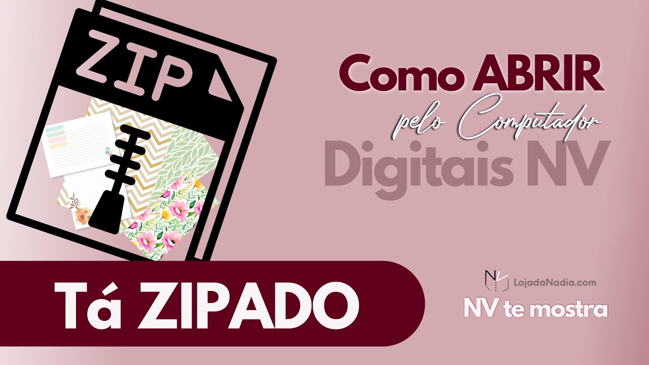 Miolos NV | Como ABRIR ZIP do Digital que vc BAIXA NA LOJA + DICA: O que fazer quando o PDF não abre