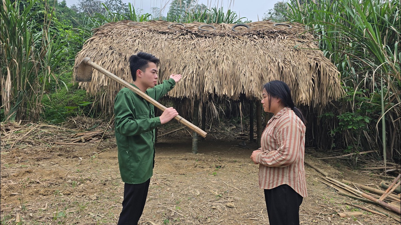 A kind farmer donated an abandoned house to a homeless girl  and this is how she renovated it.