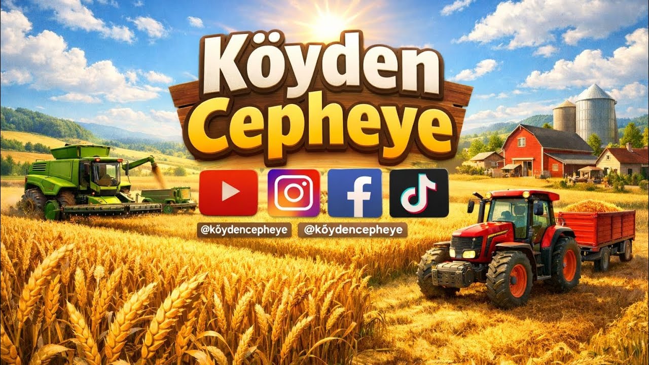 Farming Simulator 2025’te Kendi Çiftliğimde Buğday Hasadı ve Çiftlik Gelişimi!