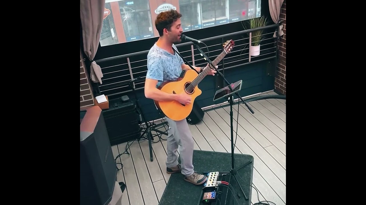 How I Use My Boss VE-8 Looper/Vocal Harmonizer to Play Rocky Theme Song Live - Rob Coonrod #looper