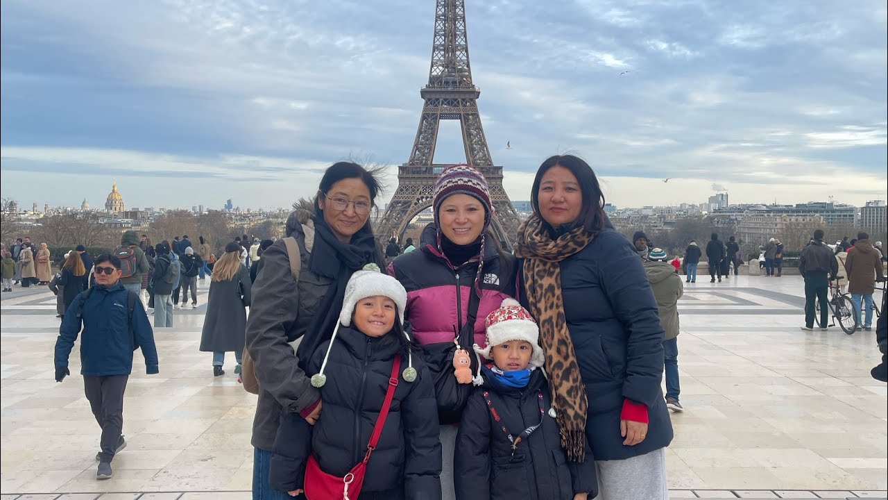 Family day out||work place||france|| tibetan YouTuber 