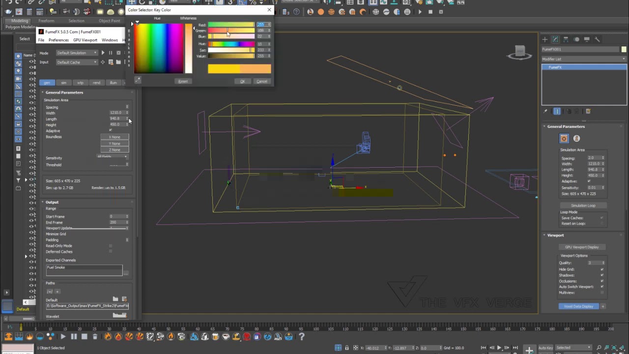 Meteor Fall x BREAKDOWN | Fume FX | Dynamics #fumefx #dynamics #3dsmax