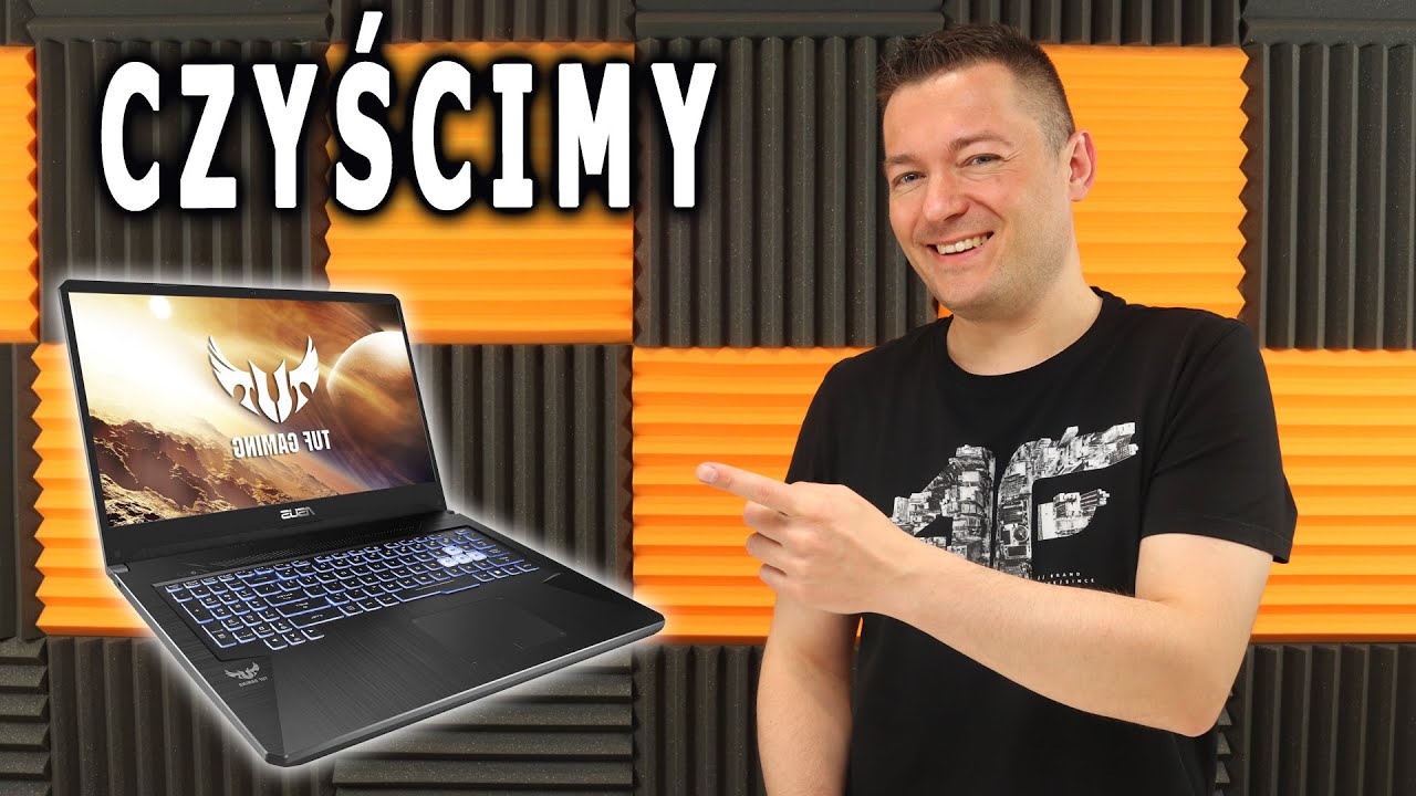 Czyszczenie chłodzenia laptopa na przykładzie Asus TUF FX505DT