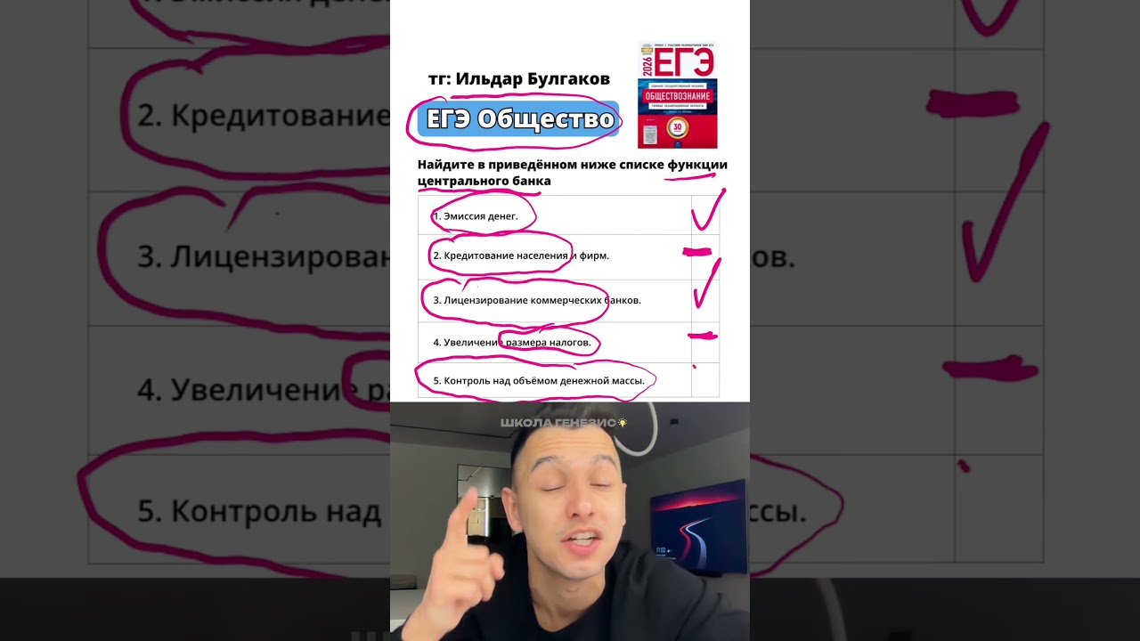 лучшие СПРАВОЧНИКИ  для ЕГЭ по истории и обществу в тг: bulgakov_ildar#школагенезис #егэ  #общество