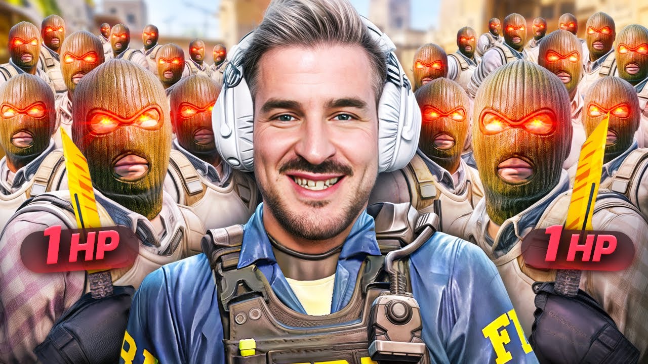 IZAK vs 30 widzów na 1HP!
