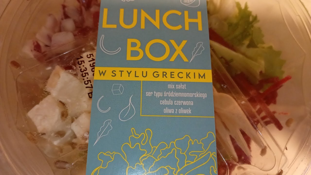 Lunch Box w stylu greckim | Szybki #śniadanie  #testy jedzenia