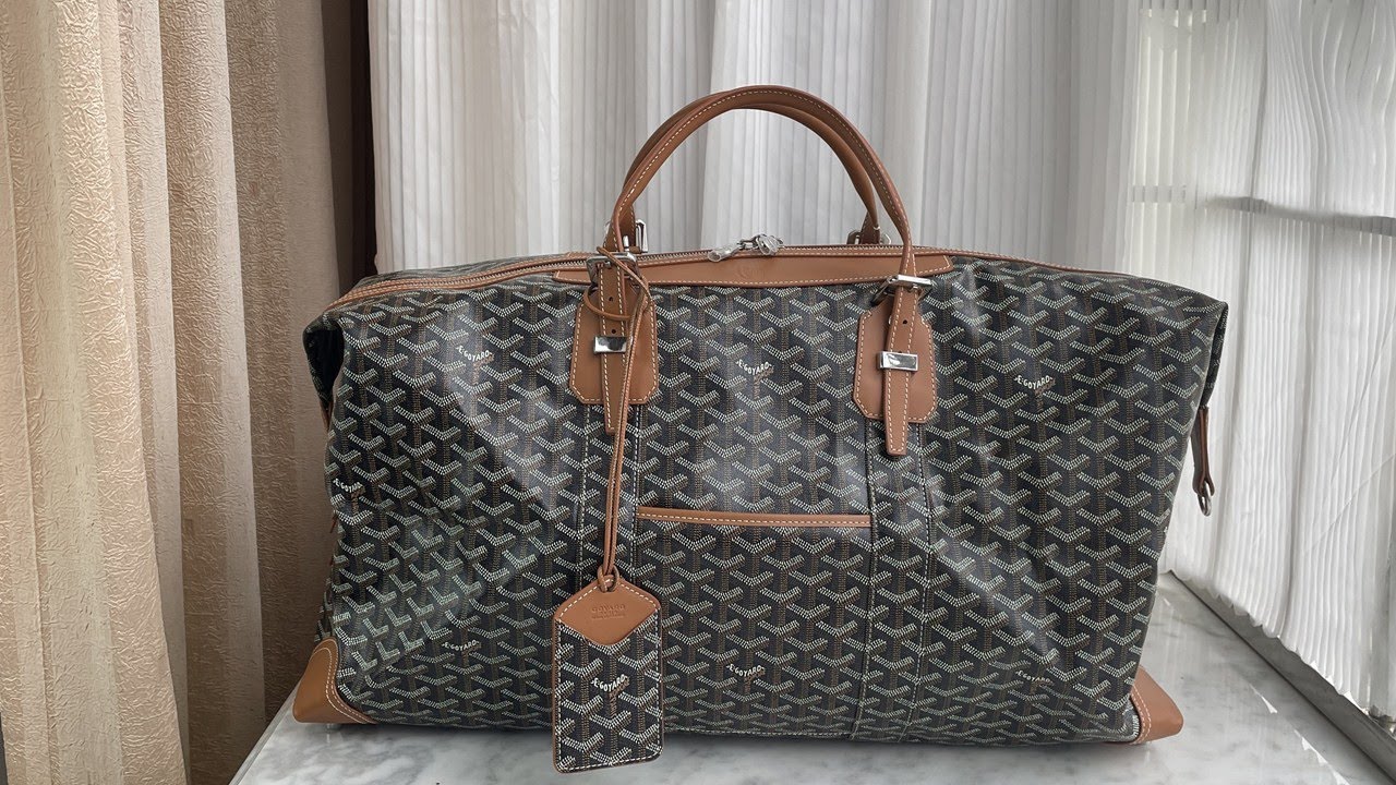 Goyard Sac Bowling 55 Noir & Naturel Review #bag #review