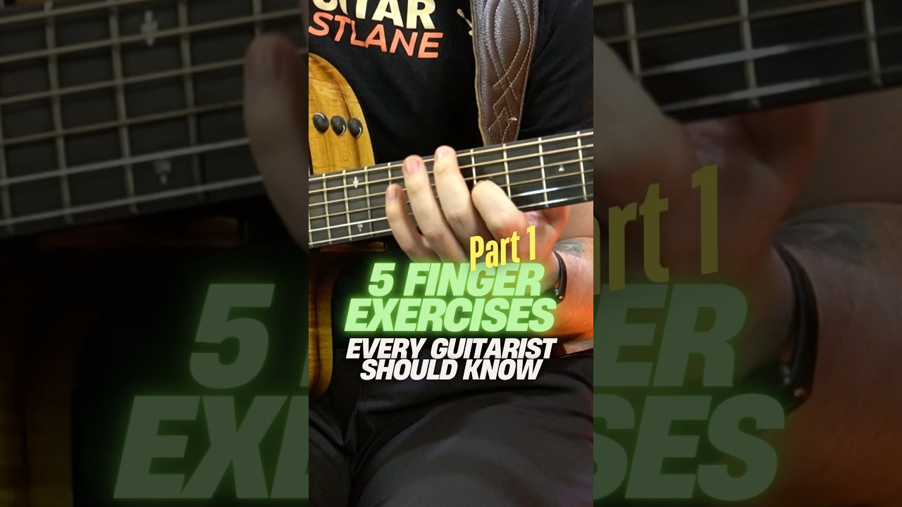 5 Finger Exercises EVERY Guitarist Should Know (part 1)