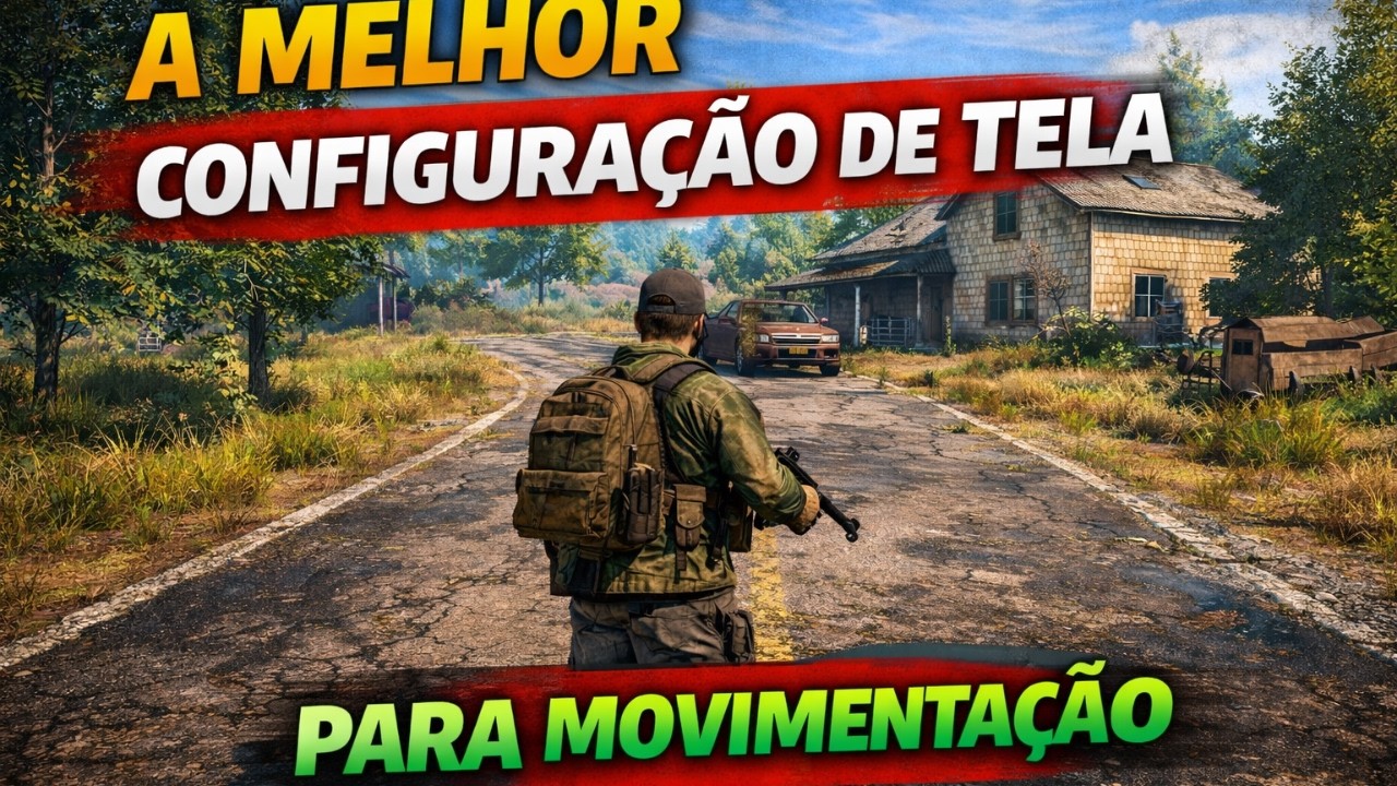 Configurações de Tela ideal para Movimentação no HumanitZ
