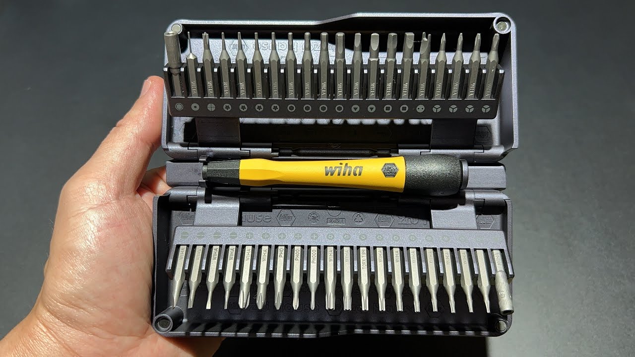 WIHA ZAI HAUSE MICRO BIT SET / ยืม ชุดไขควงซ่อมแซม เปลี่ยนหัวได้เก็บง่าย ออกแบบโคตรดี
