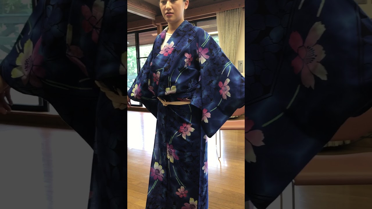 和服穿法、浴衣穿法