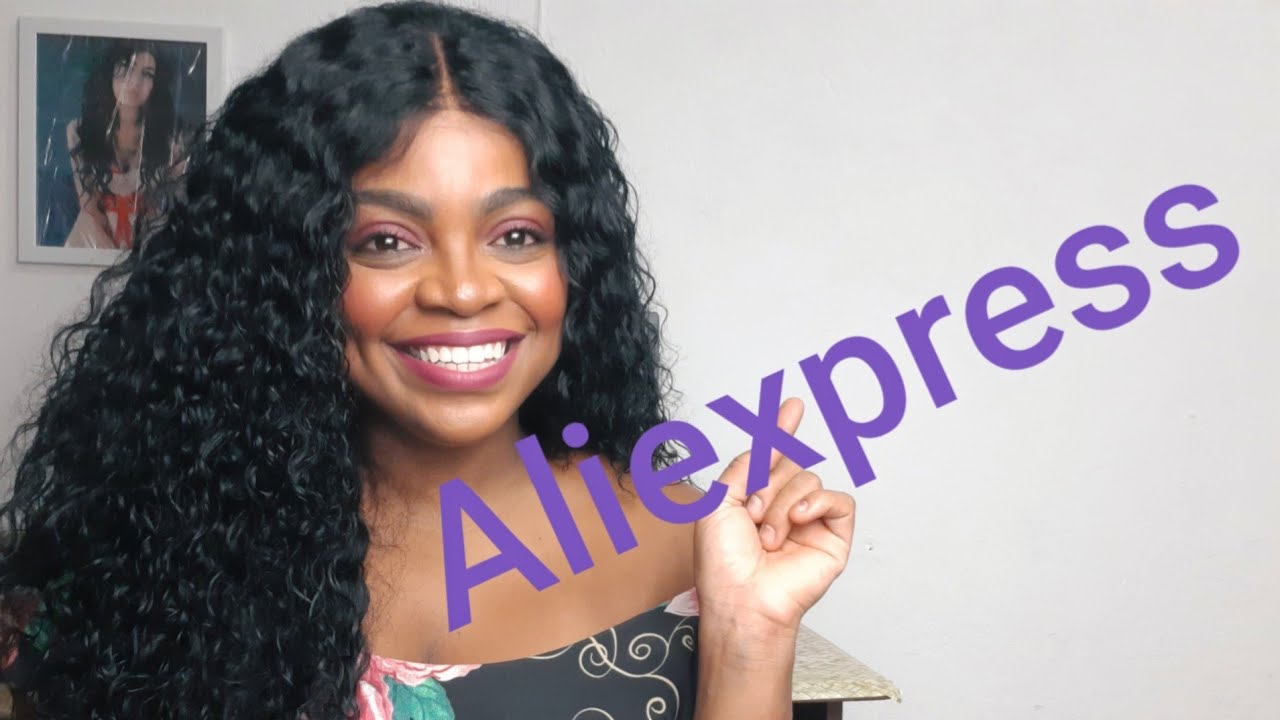 Minhas laces/perucas do Aliexpress/Cabelo humano processado.
