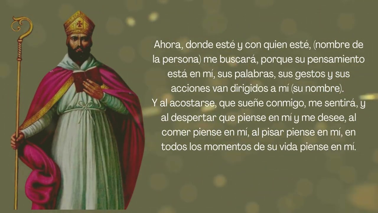 PODEROSA ORACIÓN A SAN CIPRIANO PARA TE BUSQUE Y TE LLAME. 🌟